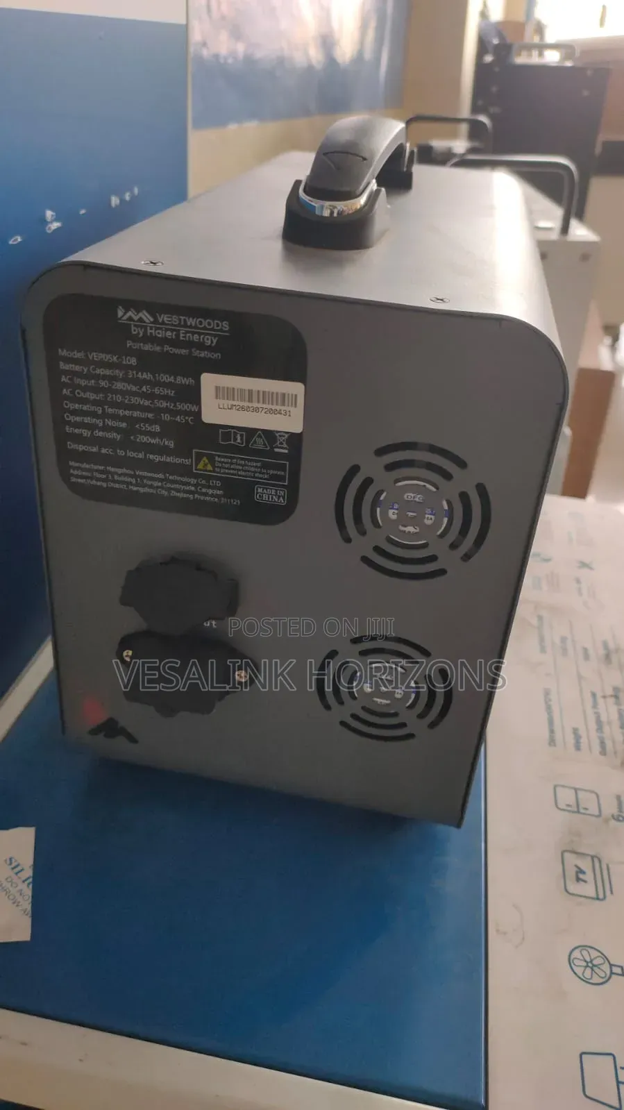 Vestwoods 1kwh Portable Power Station