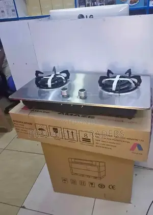 New Built-in 2 Burner Gas Hob – Stainless Steel