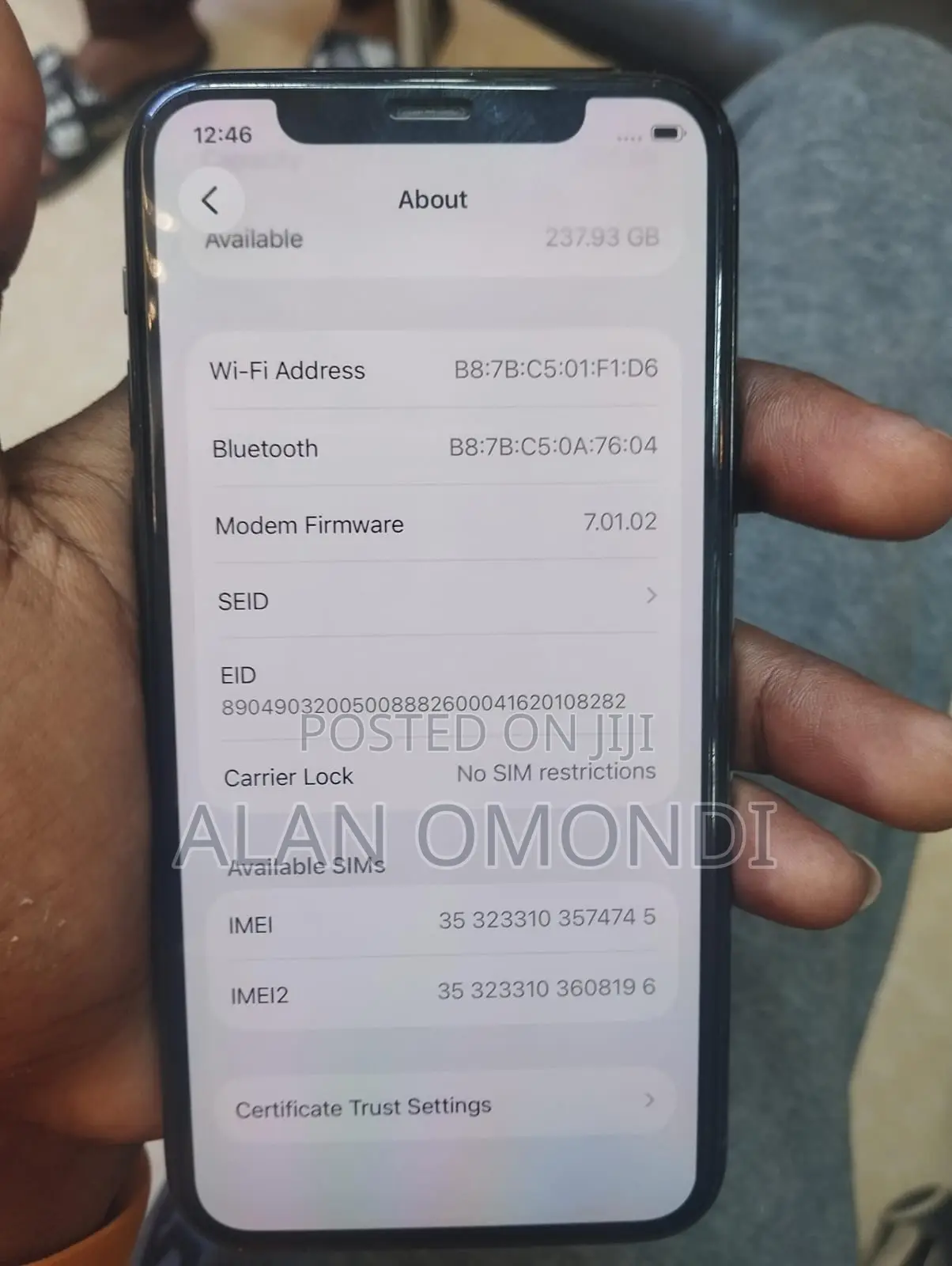 Apple iPhone 11 Pro 256 GB Gray