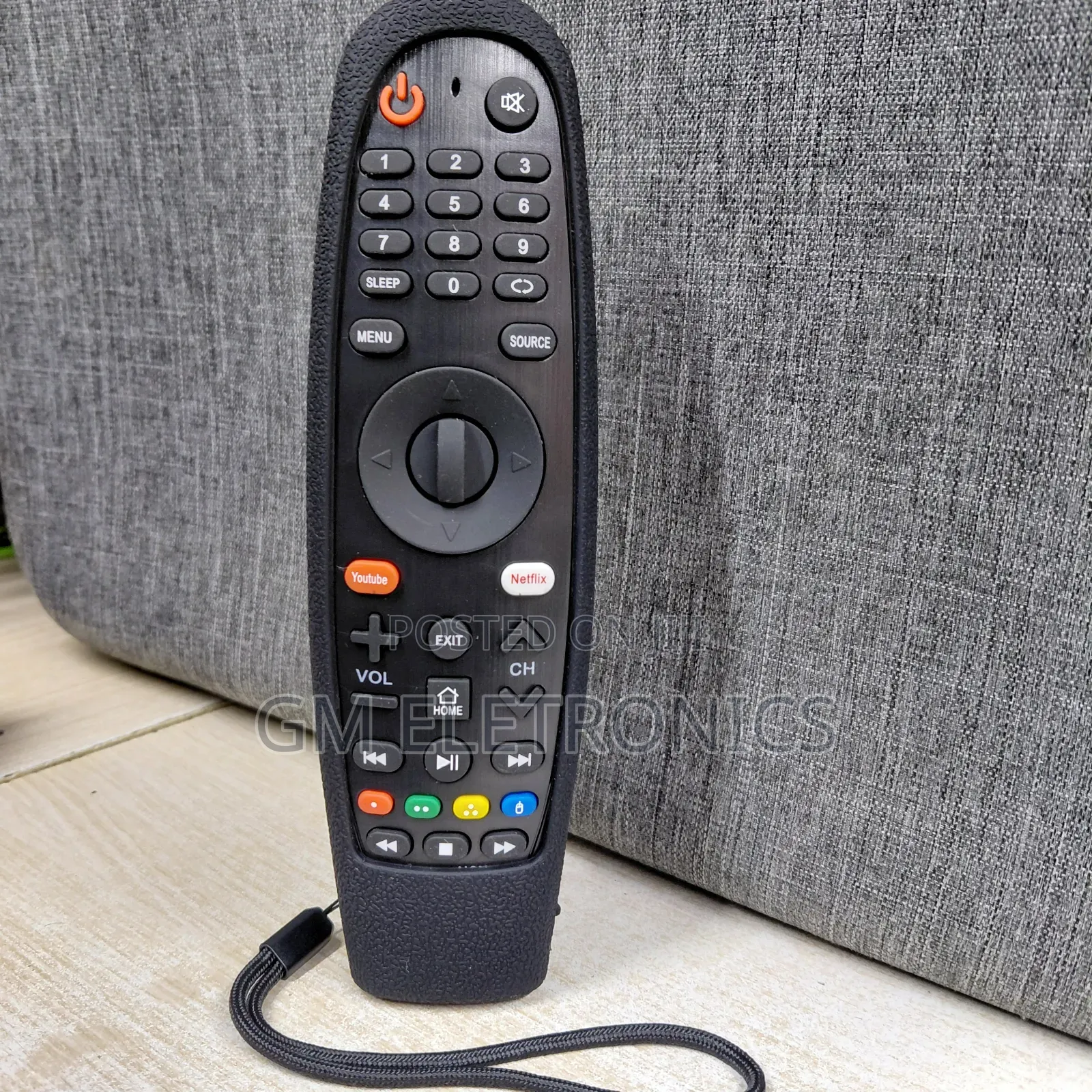 Vitron/ Von Smart Tv Remote Control With Case Batteries