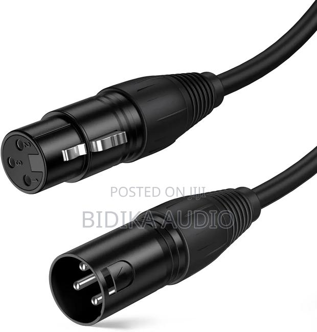 XLR Male to XLR Female Cable 3 Metres