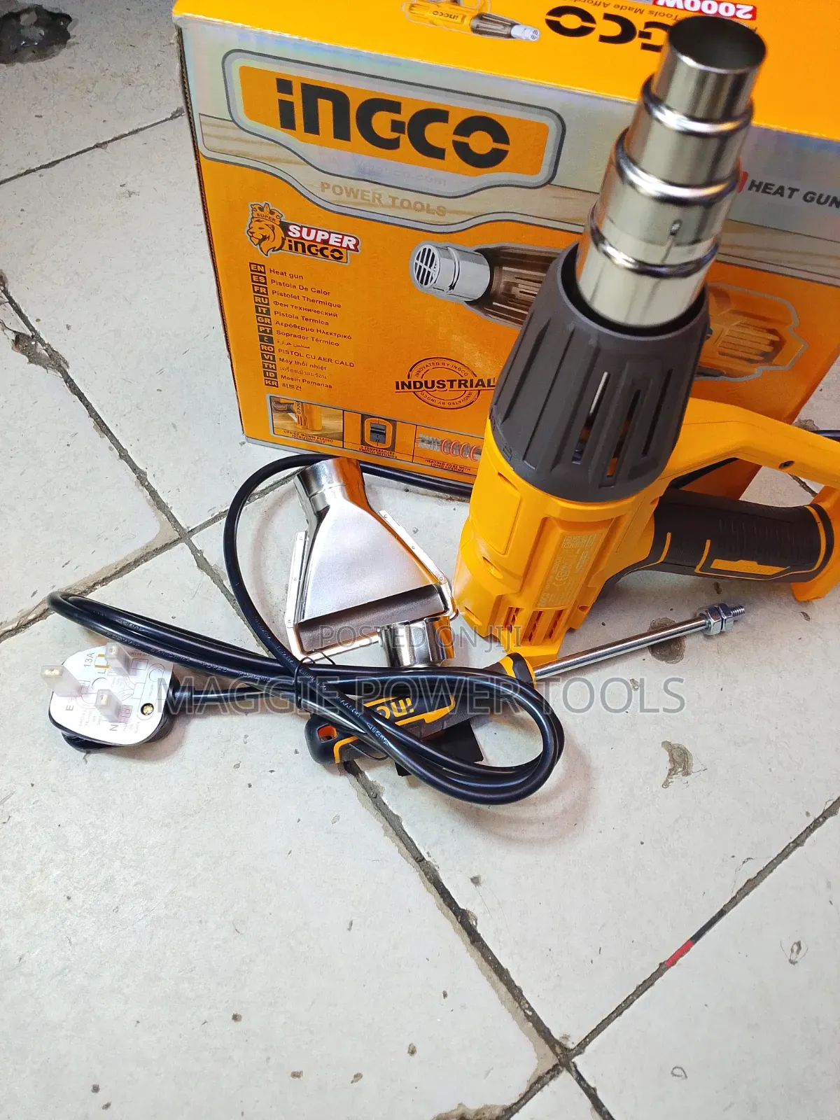 New Approved and Guaranteed Corded Ingco Heat Gun