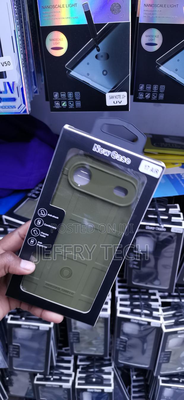 iPhone 17 Air Anti-Shock Engineered Rugged Shield Tpu Case-Olive Green - thumbnail 2
