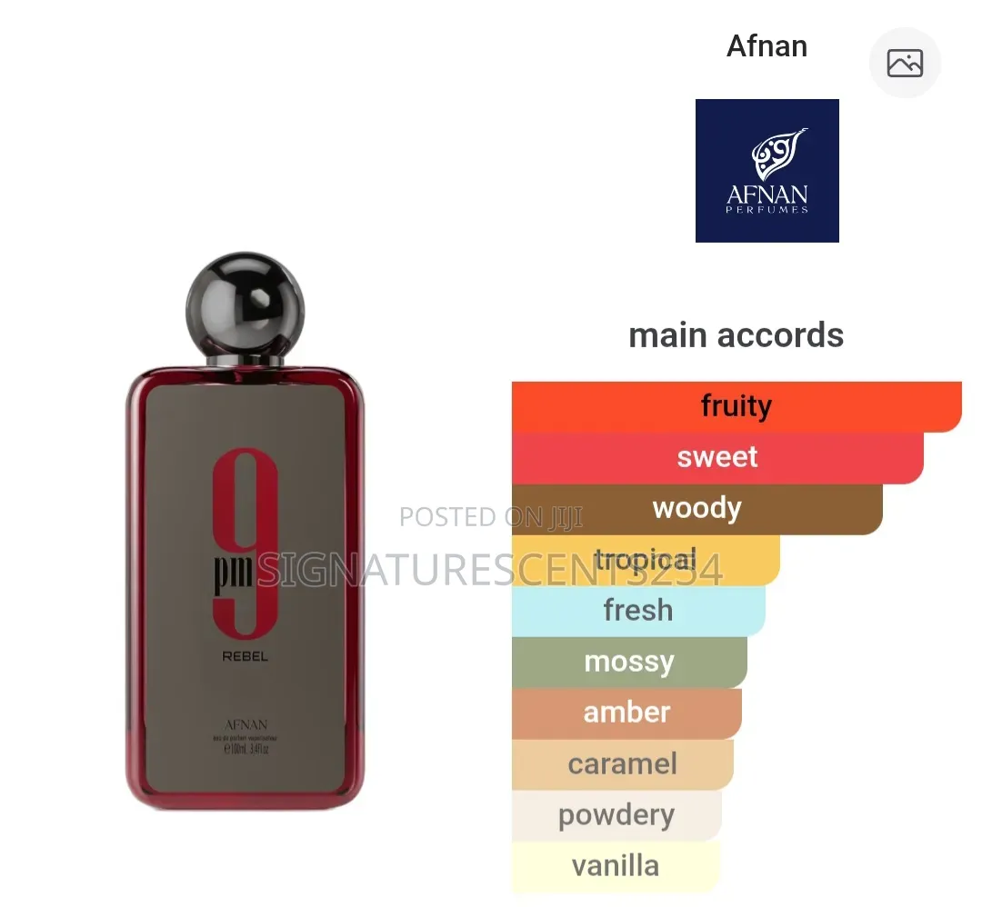 Authentic 9pm Perfume