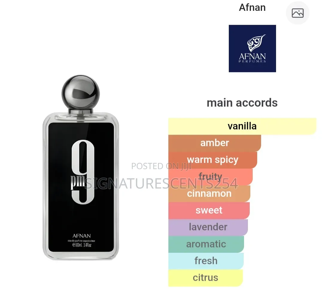 Authentic 9pm Perfume