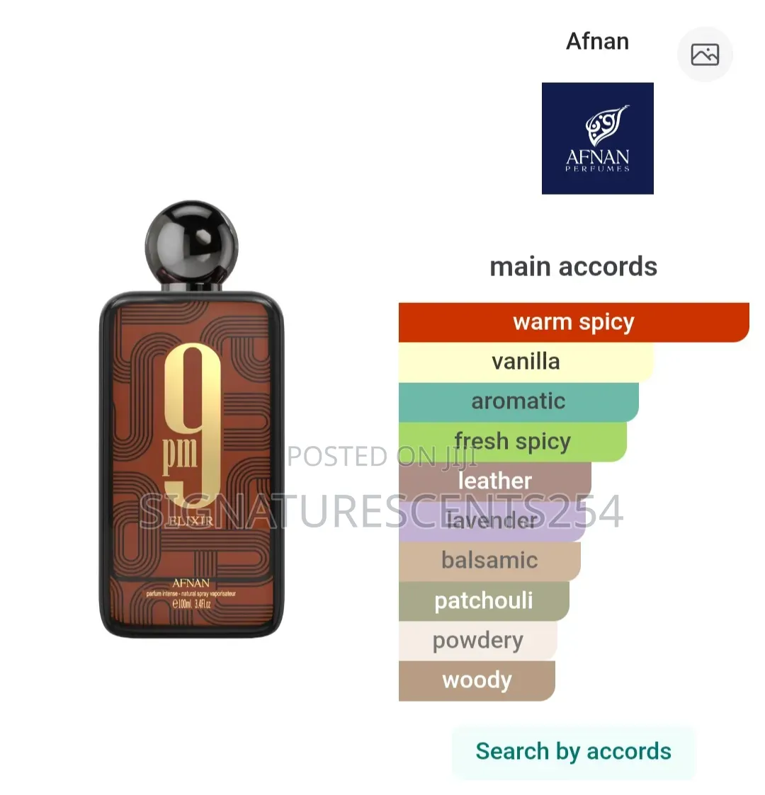 Authentic 9pm Perfume