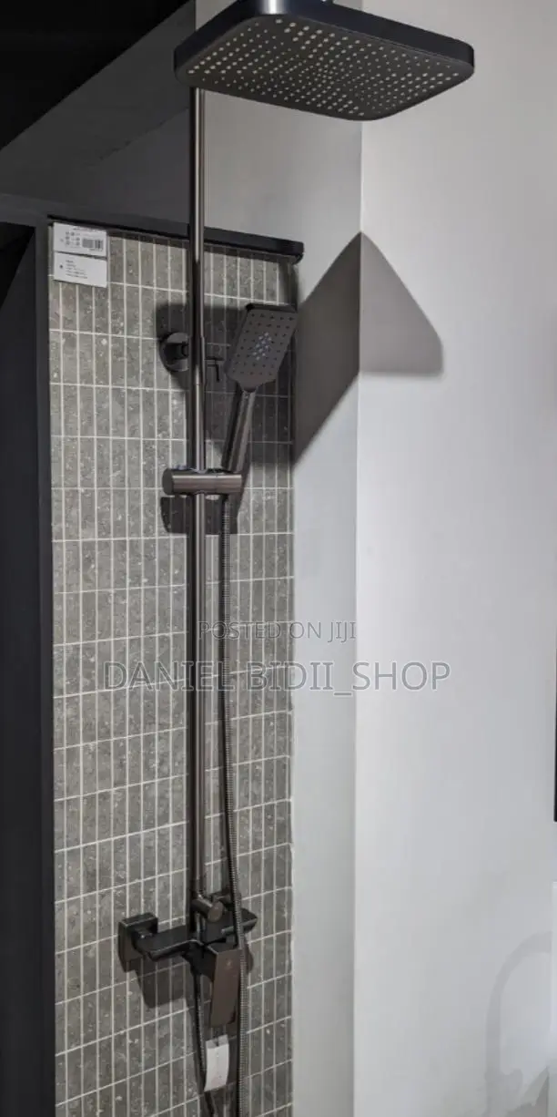 Modern Exposed Rainfall Shower