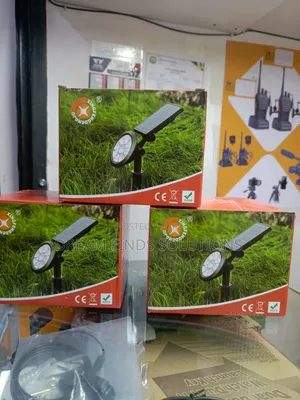 Premium Solar Ground Spotlight Adjustable Outdoor Pathway Lawn Light