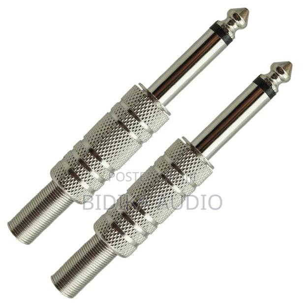 6.35mm Audio Mono Connector 2pcs