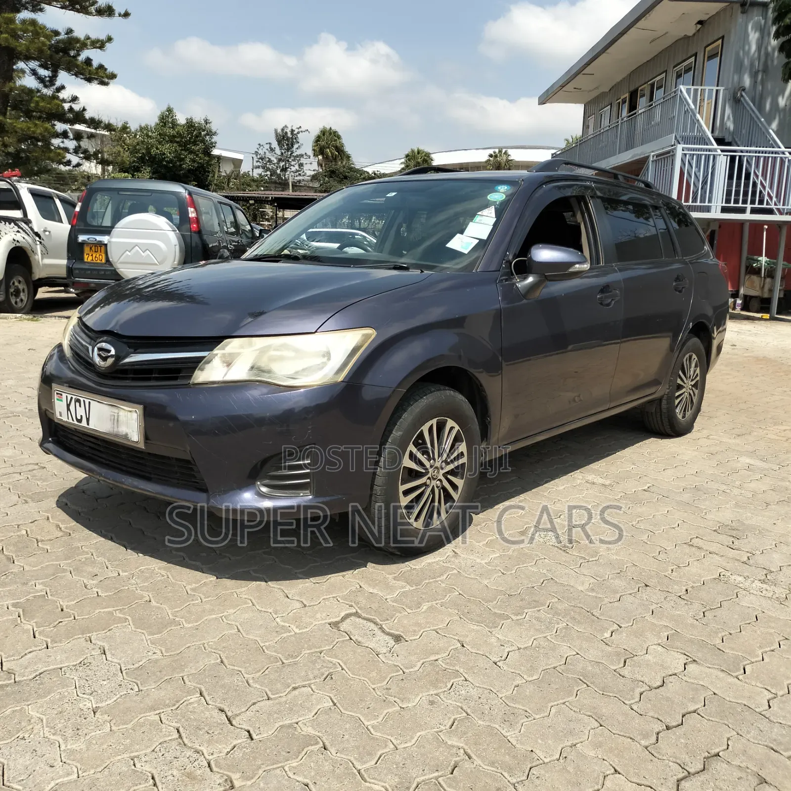 Toyota Corolla Fielder 2012 Gray