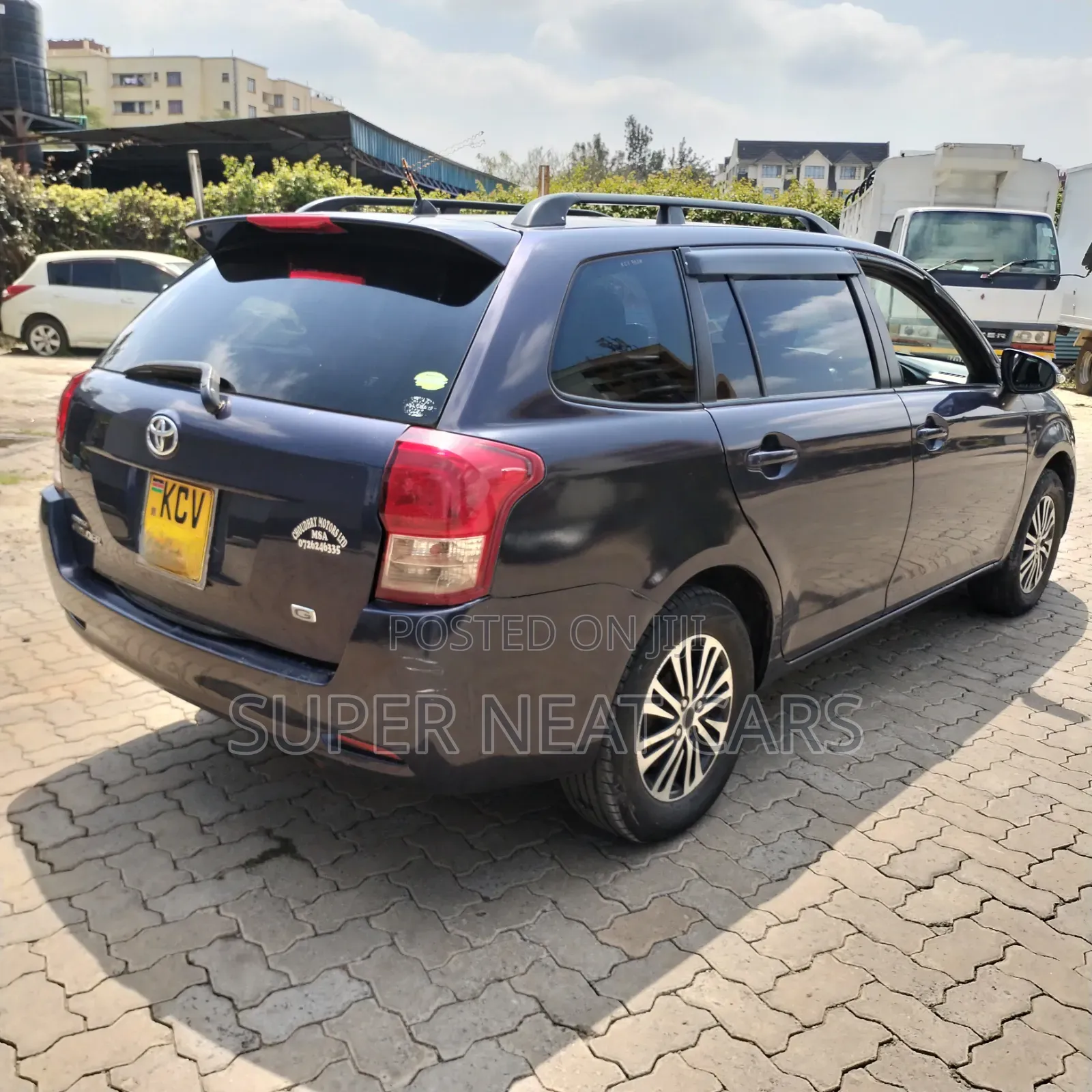 Toyota Corolla Fielder 2012 Gray