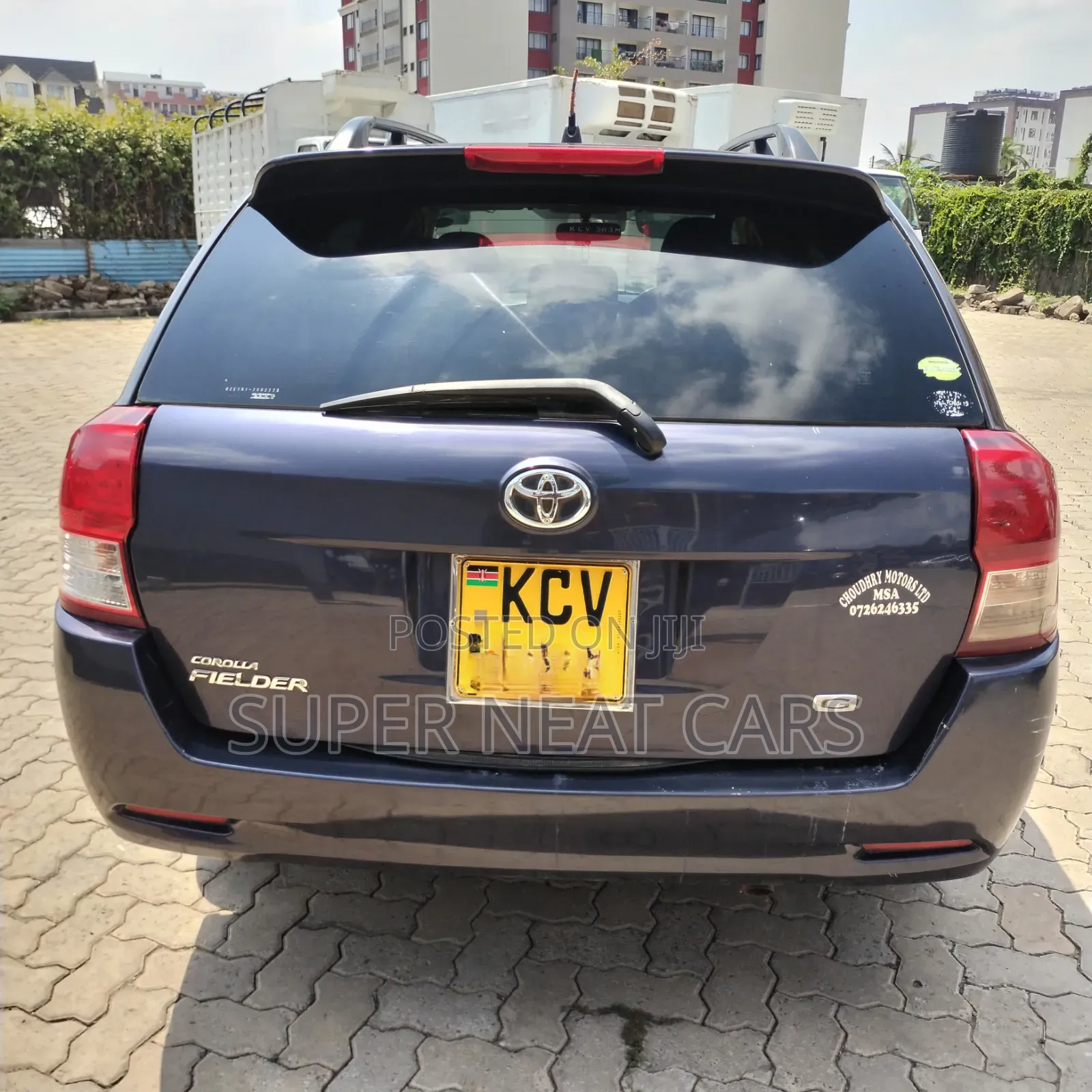 Toyota Corolla Fielder 2012 Gray