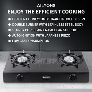 Ailyons Aluminum Table Top Cooker 2 Burners