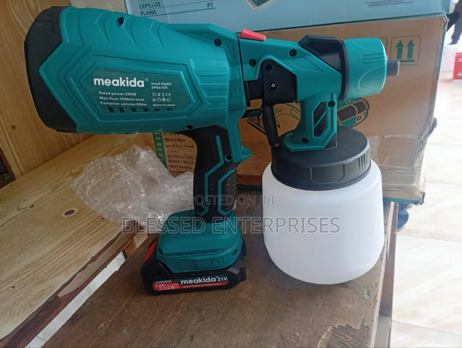 New Arrivals Cordless Meakida Spray Gun Machine/ Meakida Spray Gun