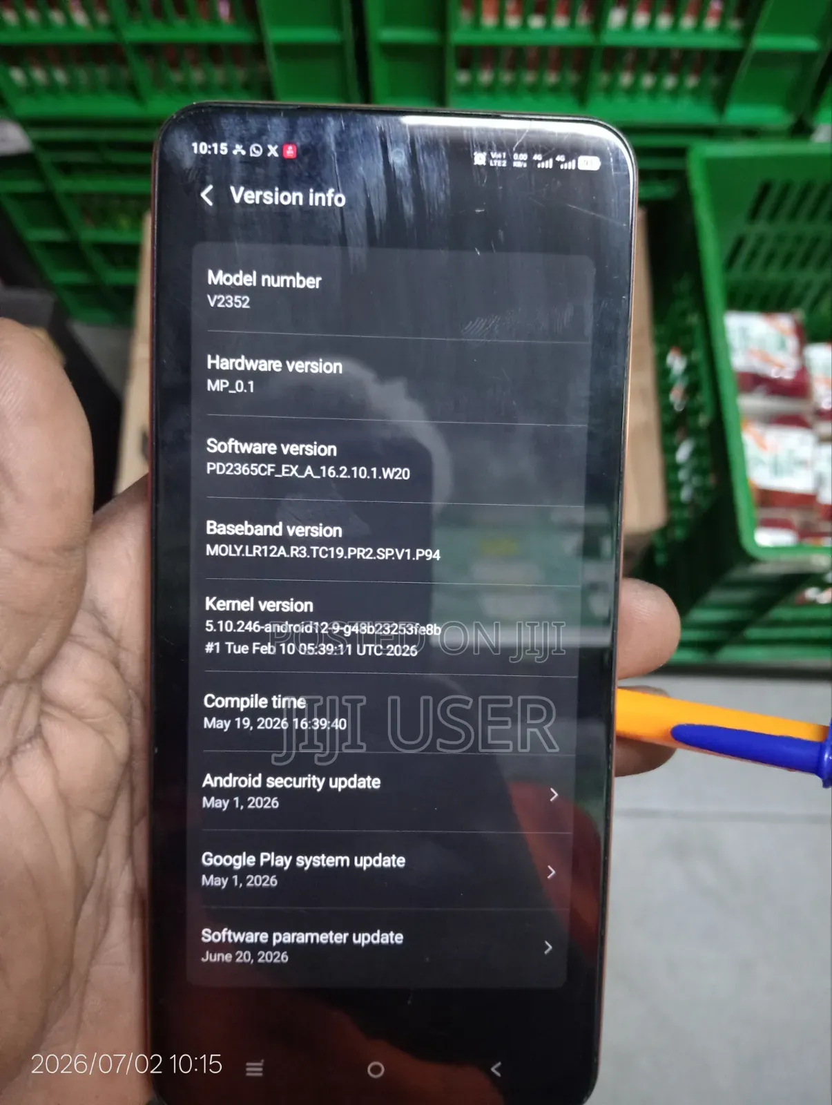 Vivo Y28 256 GB Gold