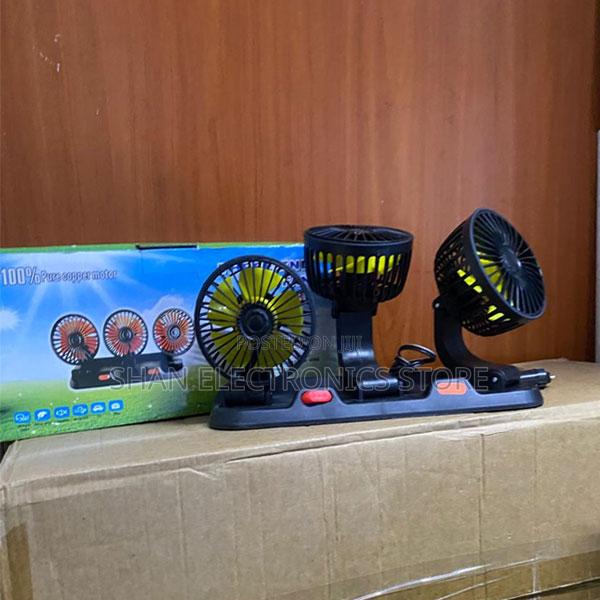 Wide-Angle Universal Dashboard5v 12v24vcar Cooling Fan 360° Adjustable