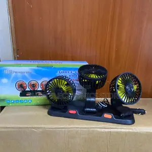 Two-Way Rotation Triple Car Fan 888 Universal Dashboard Cooling Fan