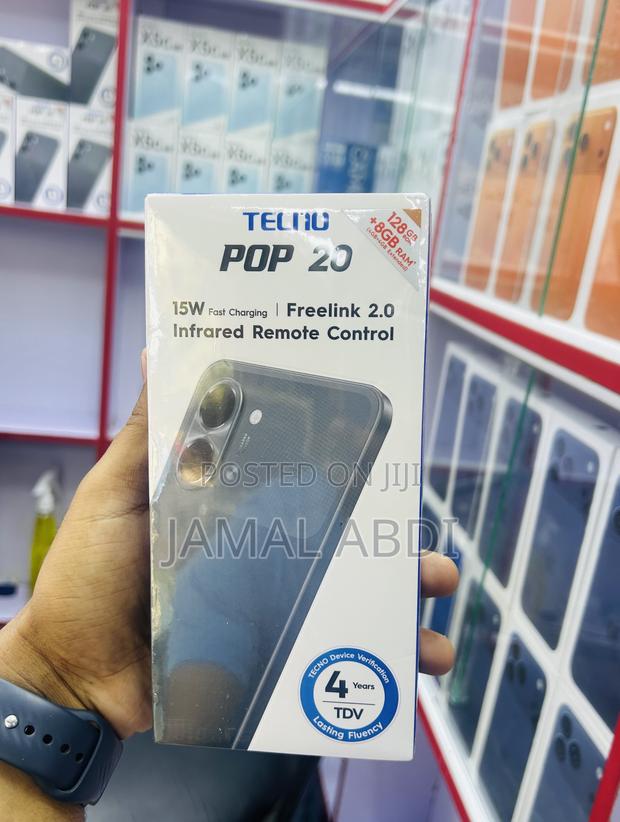 New Tecno Pop 20 128 GB Black - thumbnail 2