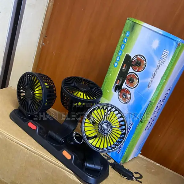Three-Head Fan Style5v Universal 360-Degree Rotating Adjustable Fan