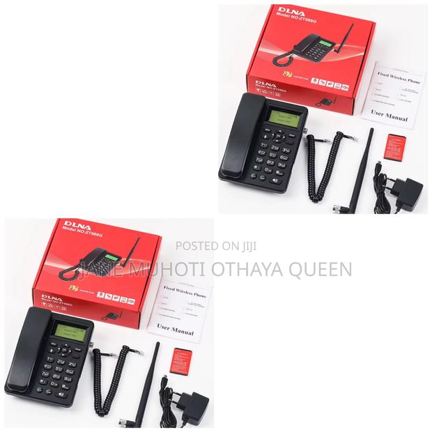 Zt988g Fixed Wireless Phone- Dual Sim