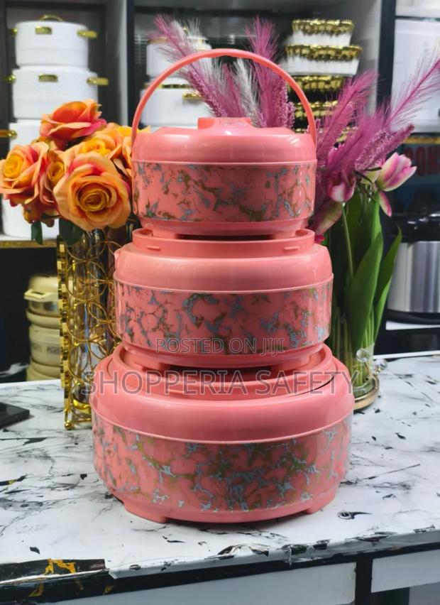 *3pcs Ebony Insulated Hotpots - main view