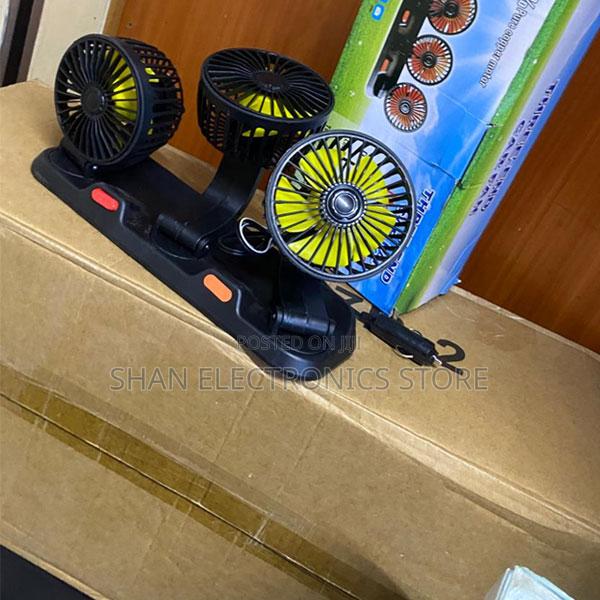 Triple Car Fan 888 High Power Triple Head Car Cooling Fan360-Degree