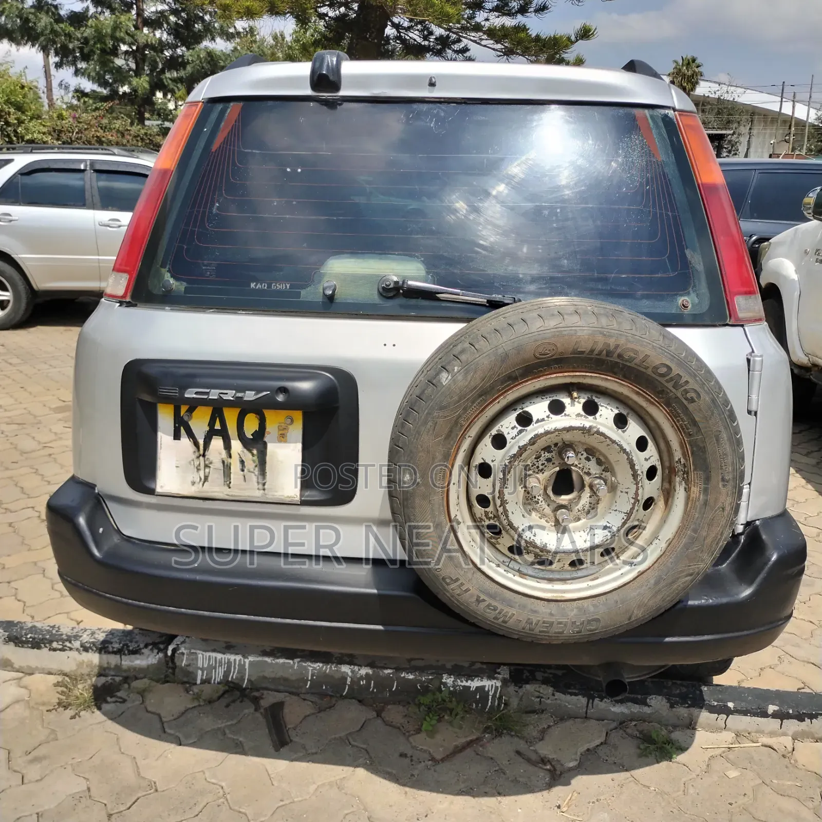 Honda CR-V 1996 Silver