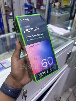 New Infinix Hot 60i 128 GB Black