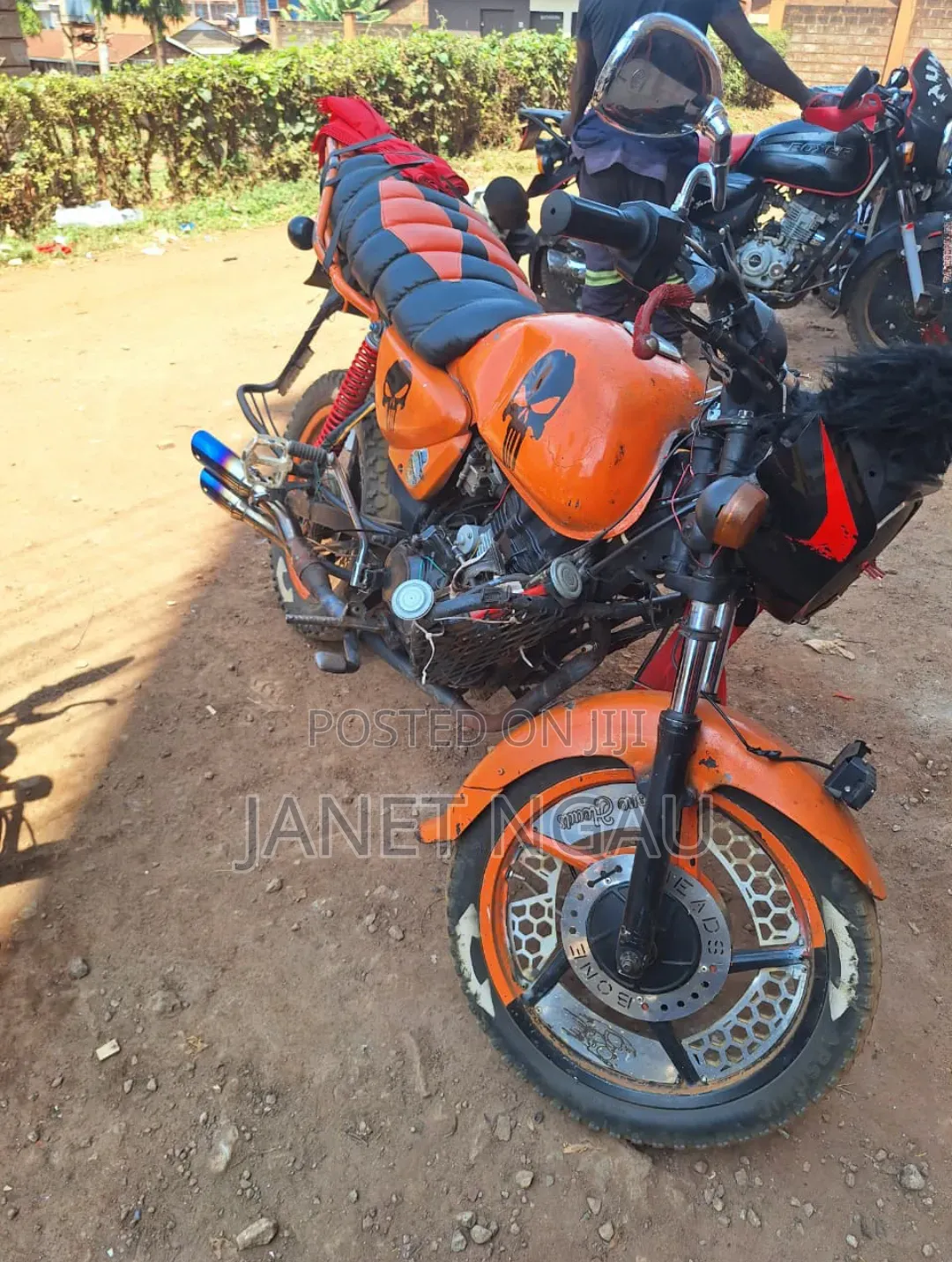 Bajaj Boxer 2019 Orange