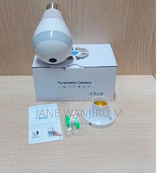 New Hd V380 Panoramic Wifi Bulb Camera – Hidden Home Security Camera