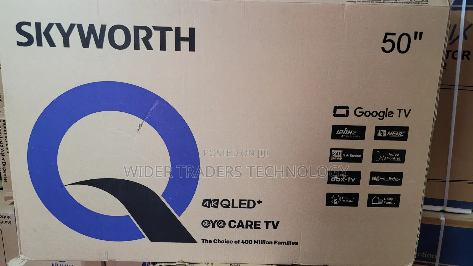 50-Inch Skyworth Qled+ Google Tv