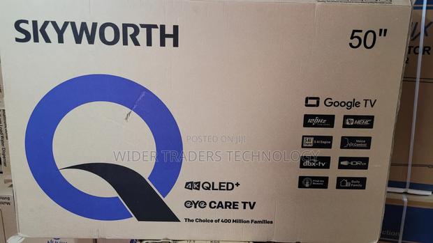 50-Inch Skyworth Qled+ Google Tv