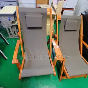 Lounge Chair: Foldable Wooden Recliner Deck Chair