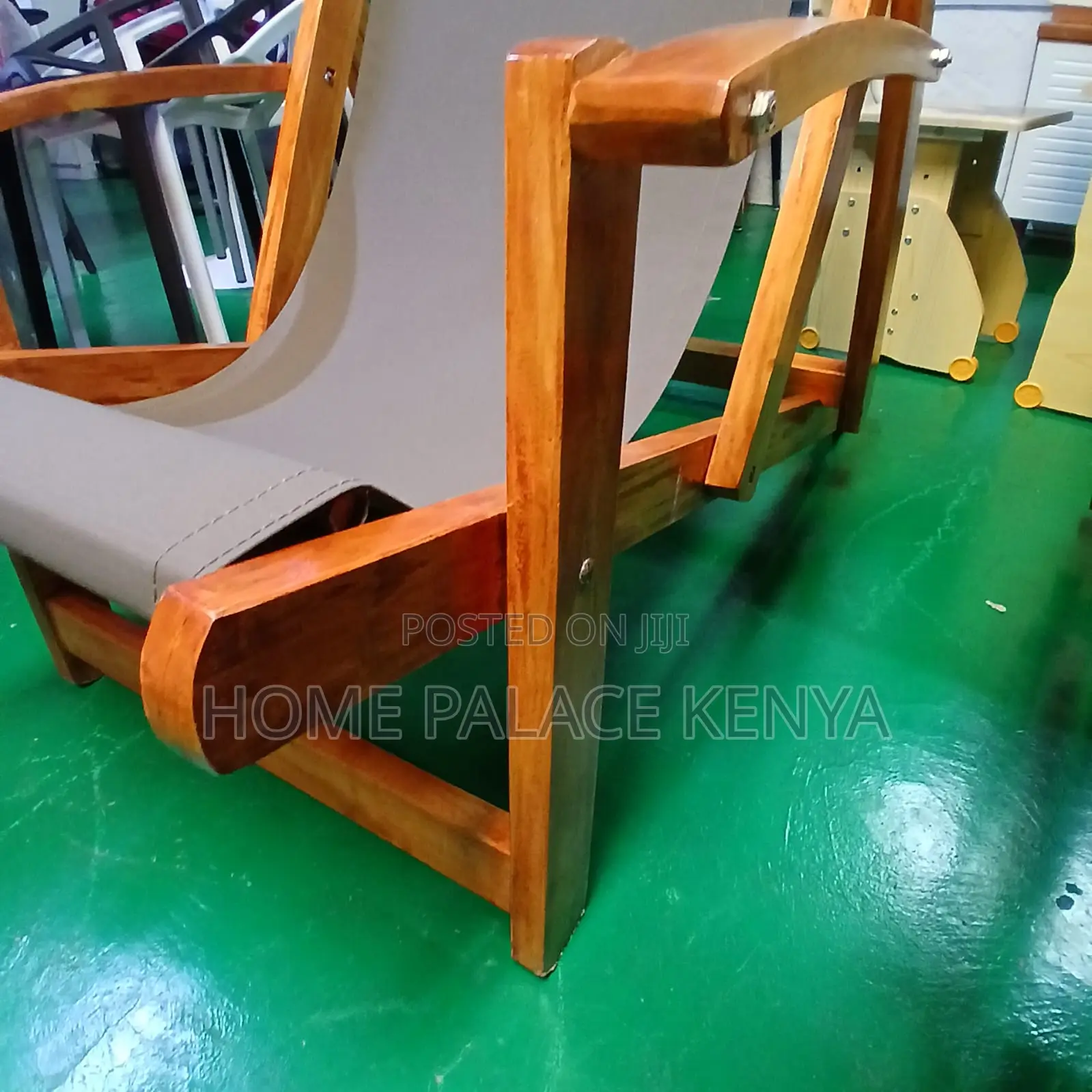 Lounge Chair: Foldable Wooden Recliner Deck Chair