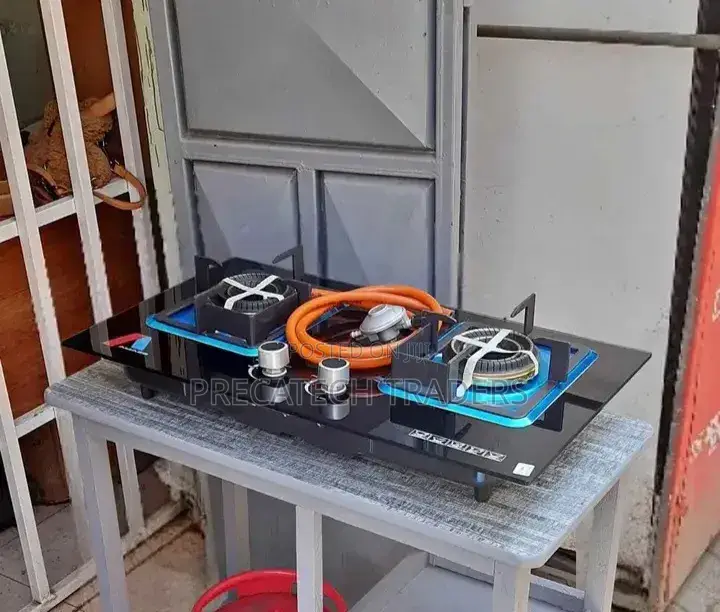 Amaze 2 Burner Glass Gas Hob Cooker