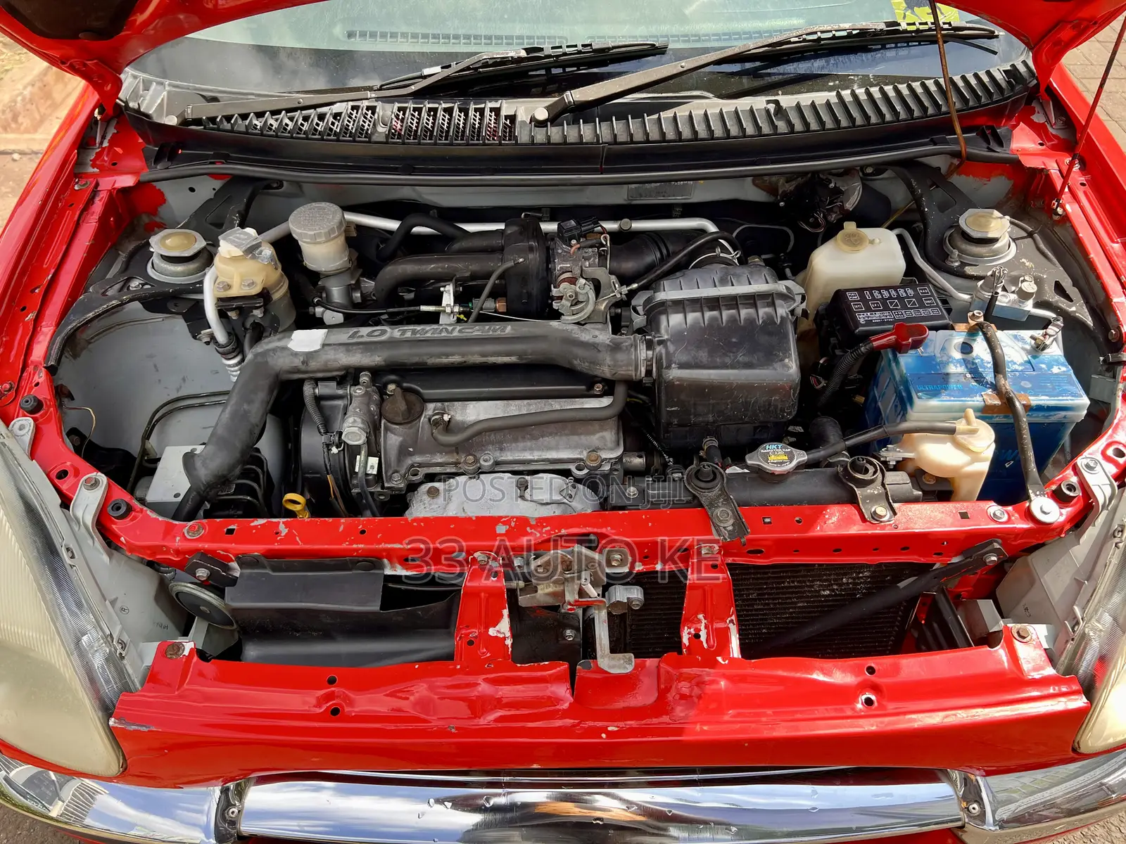 Toyota Duet 1999 Red