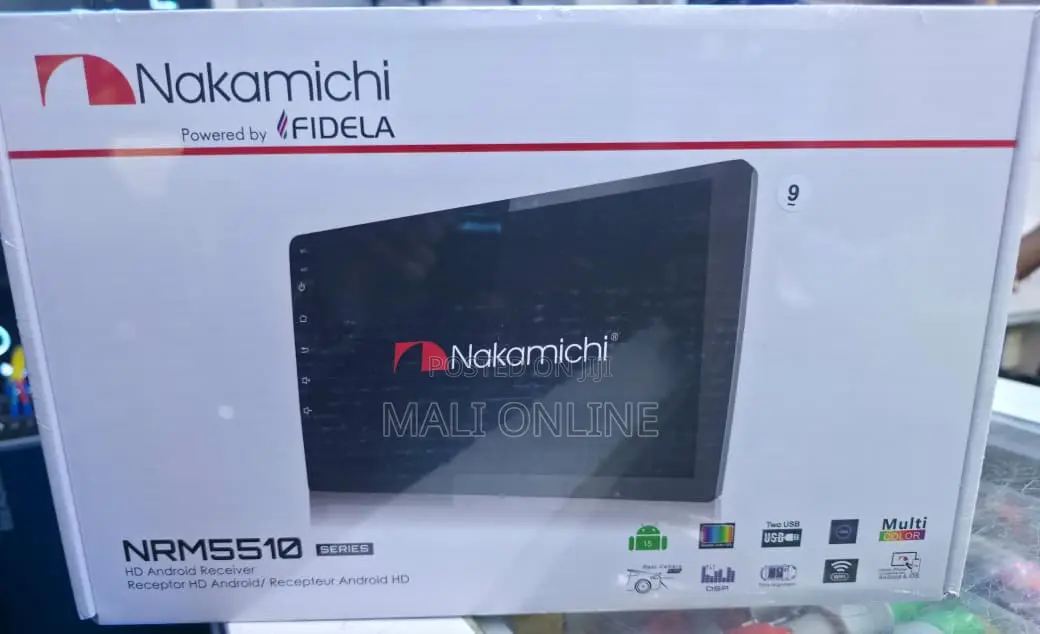 9-Inch Nakamichi Android Car Stereo Mirrorlink Bluetooth 1080p FHD DSP