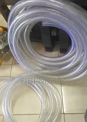 Cleared Suction Pipe 1.5"/Clear Wired Suction Pipe