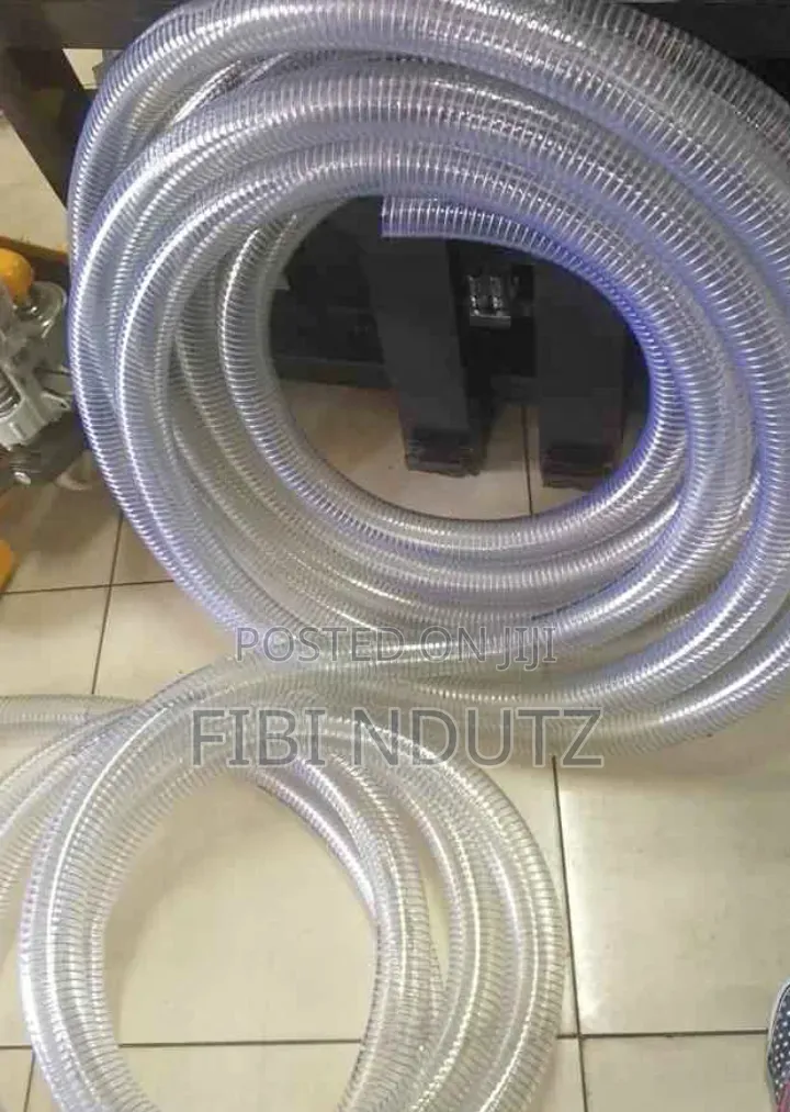 Cleared Suction Pipe 1.5"/Clear Wired Suction Pipe