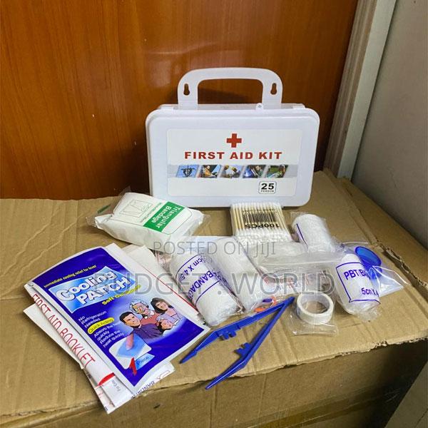 Portable 75-Piece Emergency First Aid Kit With Medical Essentials For