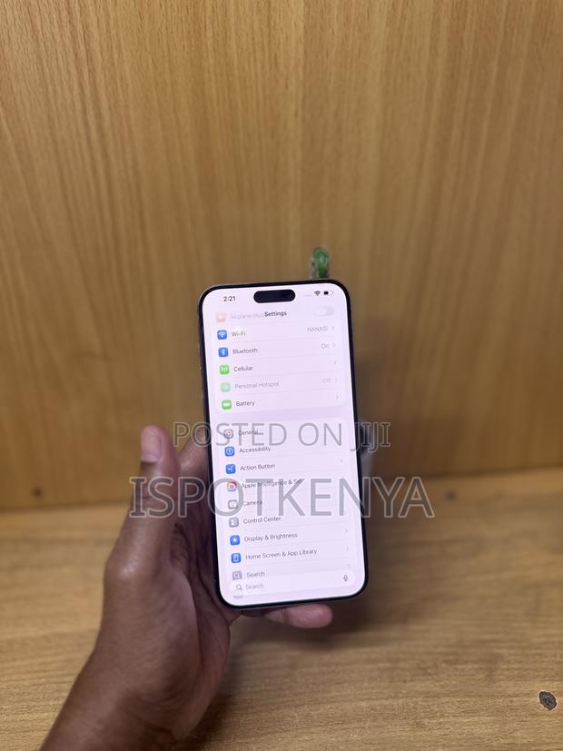 Apple iPhone 15 Pro Max 256 GB Silver - thumbnail 3