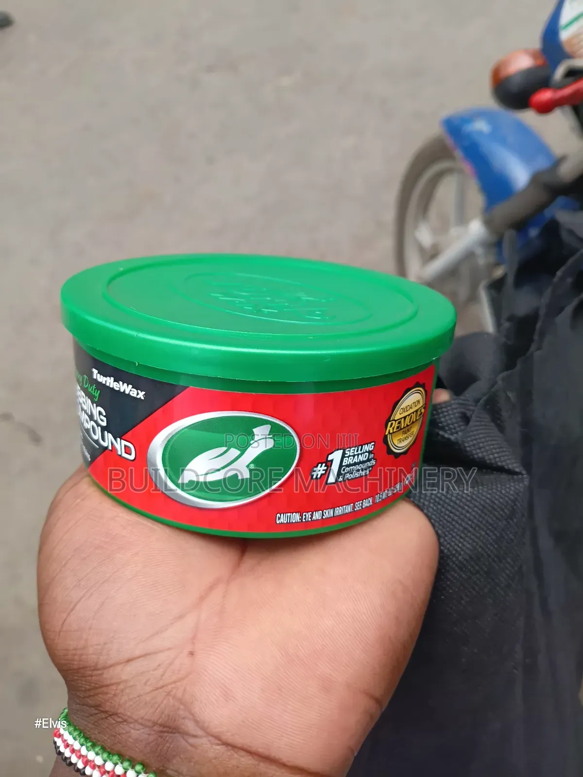 Rubbing Compound (Turtle Wax Heavy-Duty Rubbing Compound)