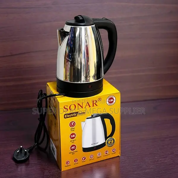 Efficient 360° Rotational Base Stainless Steel Electric Kettle