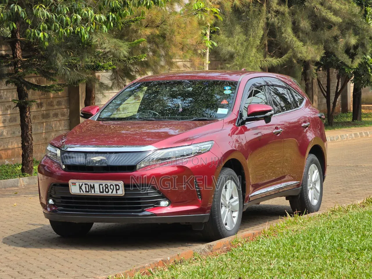 Toyota Harrier 2017 Red