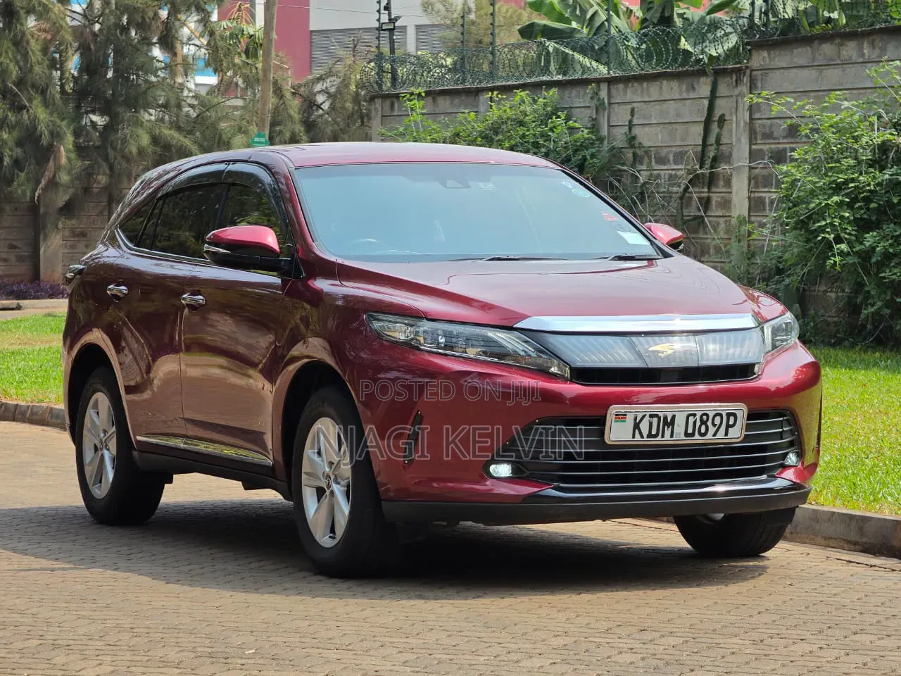 Toyota Harrier 2017 Red