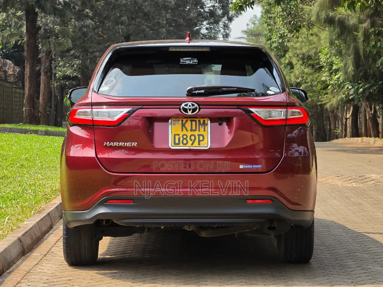 Toyota Harrier 2017 Red