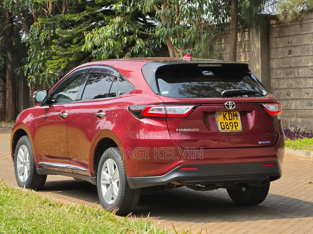 Toyota Harrier 2017 Red