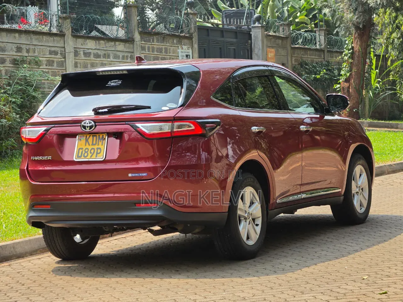 Toyota Harrier 2017 Red