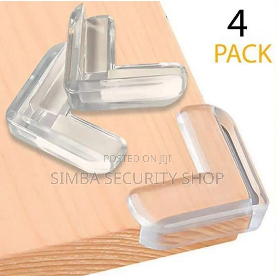 4 Pack L-Shaped Anti Collision Edge Guard Kids Child Table Baby Safety