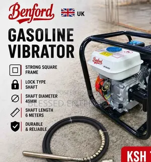 Dera Gasoline Vibrator With 50mm Poker Shaft (6meters)